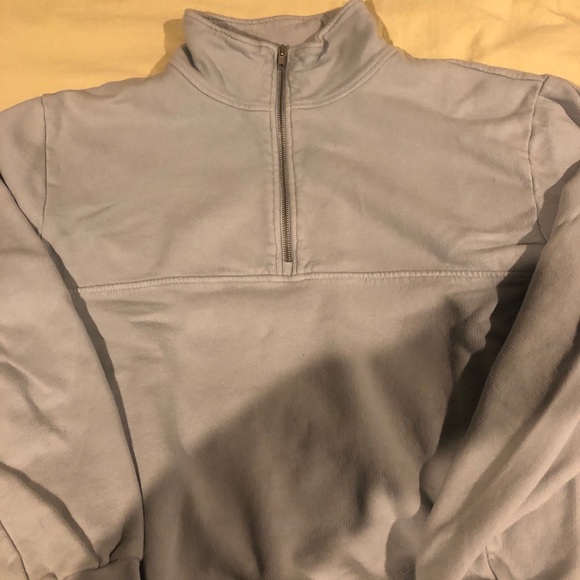 ON HOLD DO NOT BUY Brandy purplish blue half zip - Picture 1 of 2